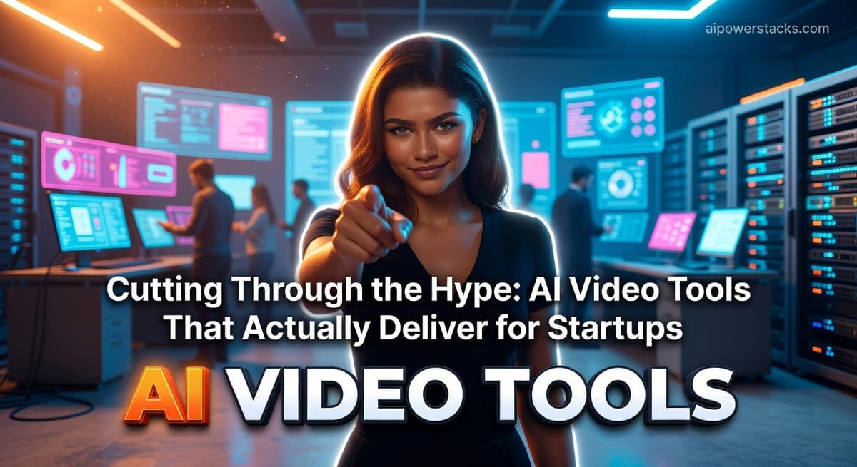 Cutting Through the Hype: AI Video Tools That Actually Deliver for Startups