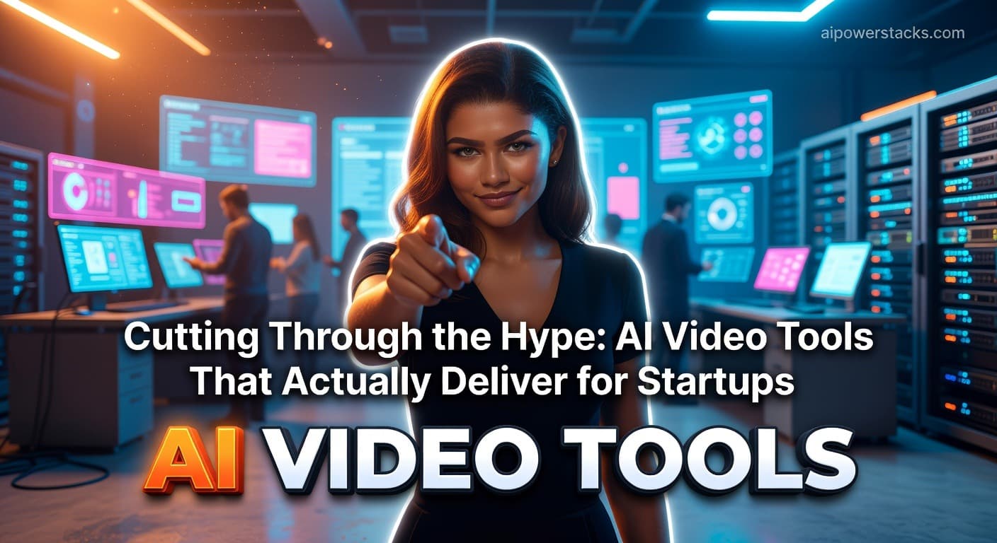 Cutting Through the Hype: AI Video Tools That Actually Deliver for Startups