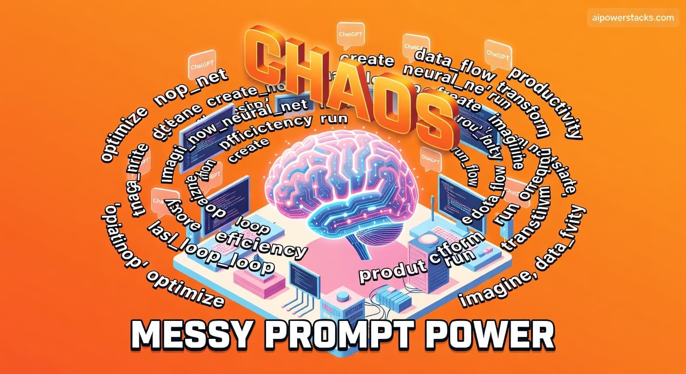 Why Messy Prompts Are Your Secret Weapon in AI Productivity